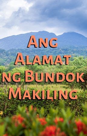Si Muning Ang Kapiling sa Pagitan ng Bundok Makiling.